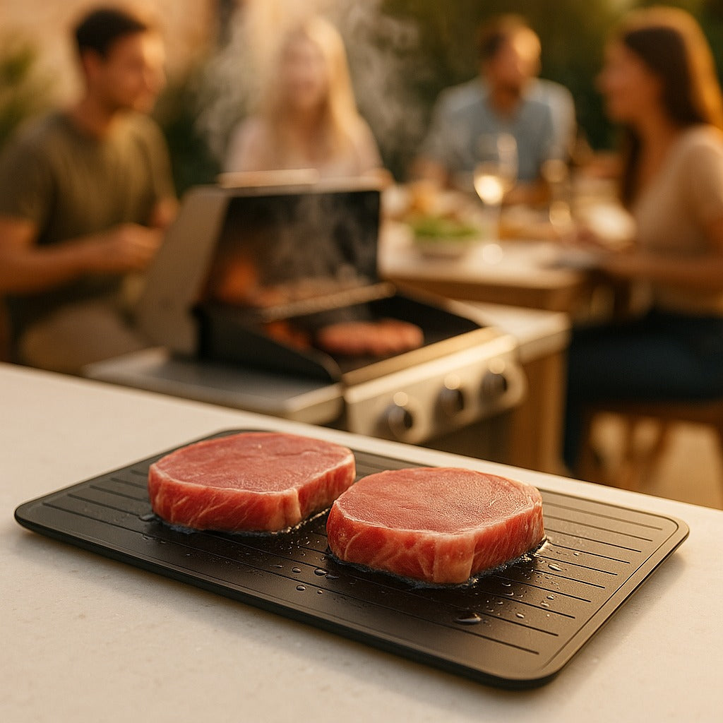 ThermaPlate – Descongela Rápido, Cocina Mejor