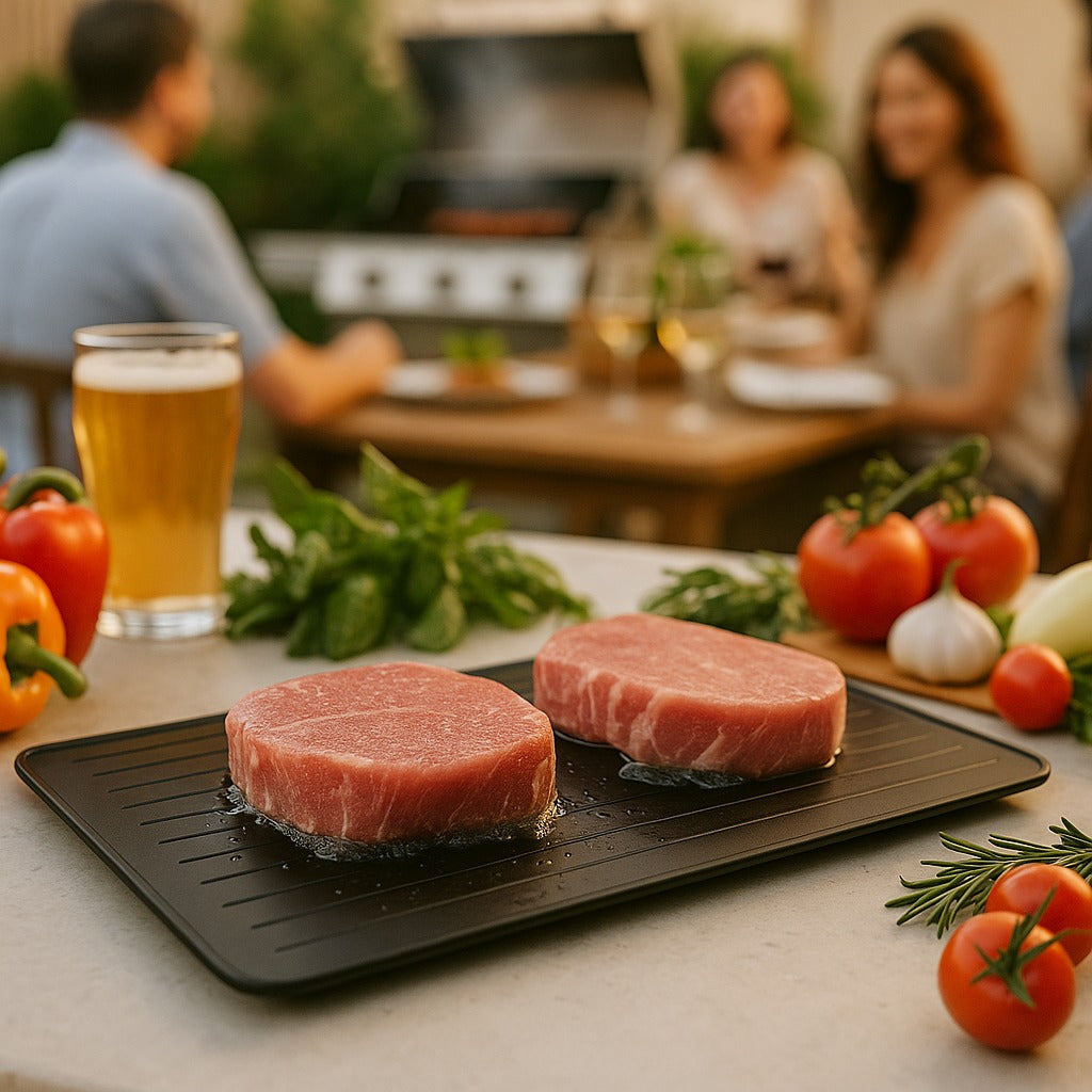 ThermaPlate – Descongela Rápido, Cocina Mejor