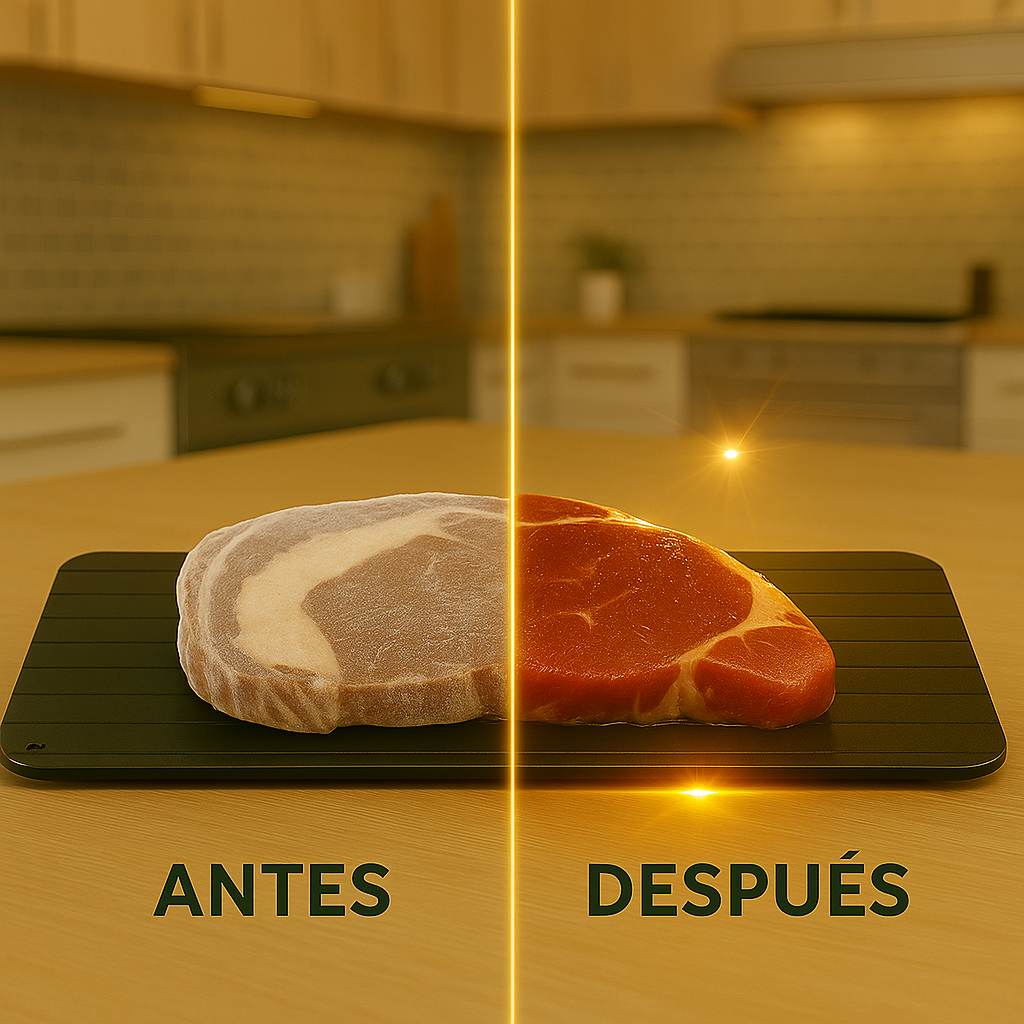 ThermaPlate – Descongela Rápido, Cocina Mejor