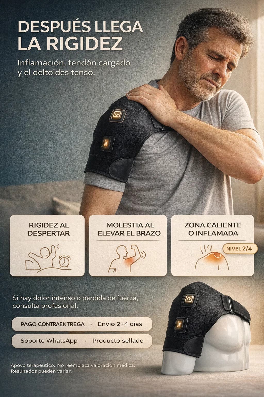 ThermoFit -Compresión + calor que se adapta a ti.