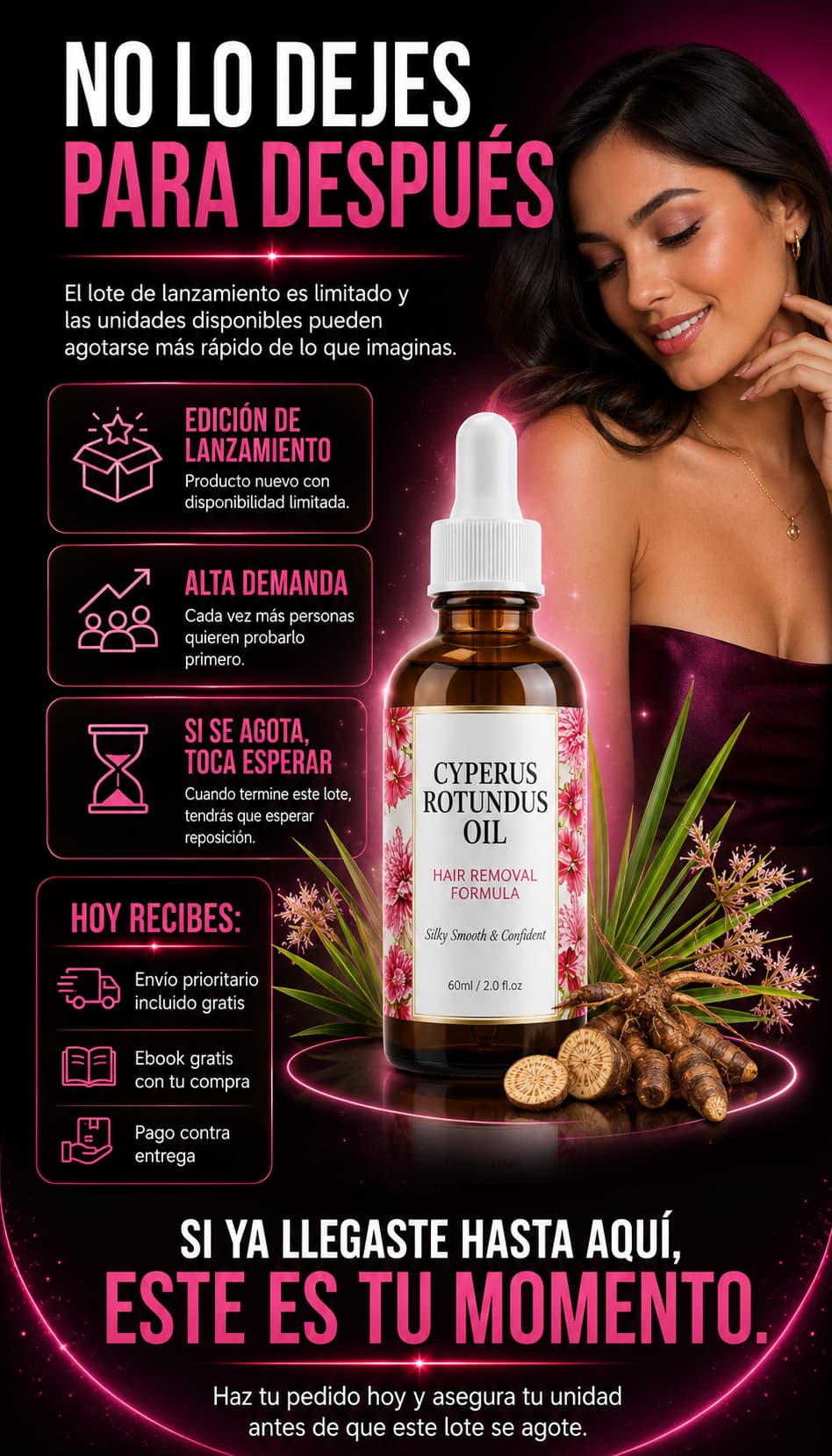 Preguntas frecuentes Cyperus Rotundus Antivello