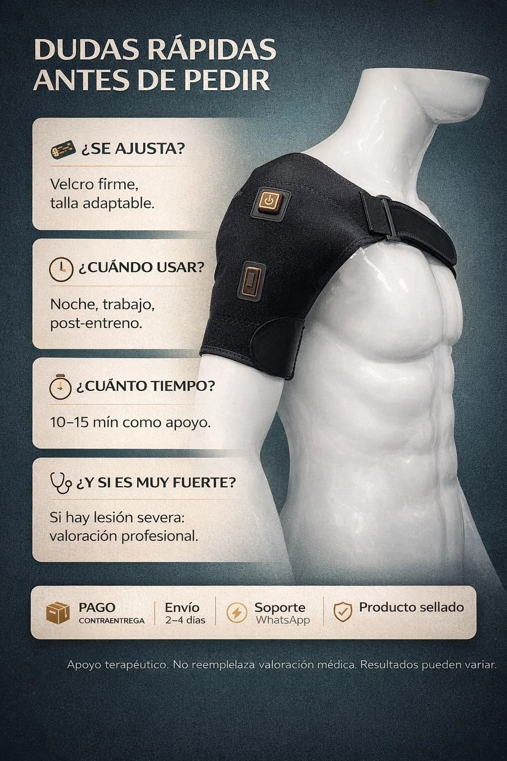 ThermoFit -Compresión + calor que se adapta a ti.